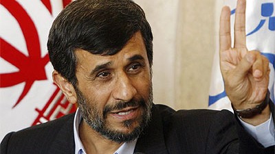 Iran: "Wir glauben, dass Atomwaffen der Vergangenheit angehören": Irans Präsident Mahmud Ahmadinedschad.