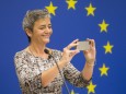 EU Competition Commissioner Vestager in USA