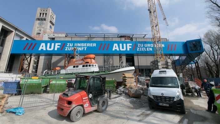 Sanierung des Deutschen Museums in München, 2018