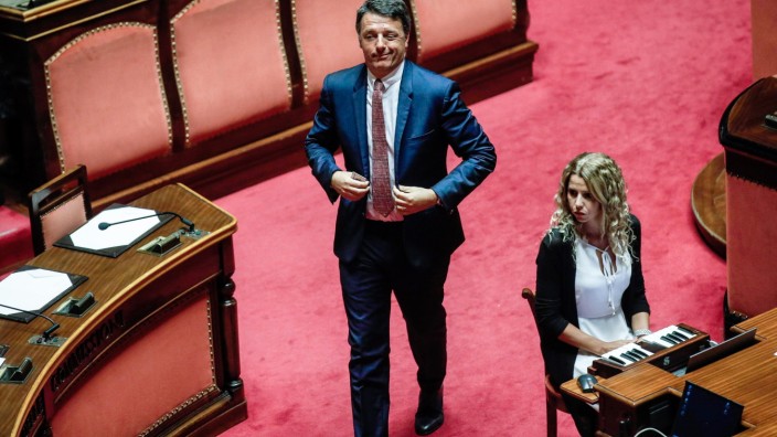 Matteo Renzi: Von Februar 2014 bis zu seinem Rücktritt im Dezember 2016 war Matteo Renzi italienischer Premier. Nun verlässt er die sozialdemokratische Partei.