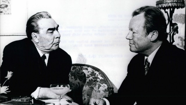 May 05 1973 Brezhnev in Bonn For a five day visit Leonid Brezhnev first secretary of the centr