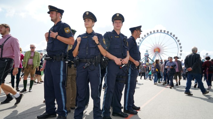 Oktoberfest: 600 Polizisten und Polizistinnen sind während der Wiesn rund um das Festgelände im Einsatz.