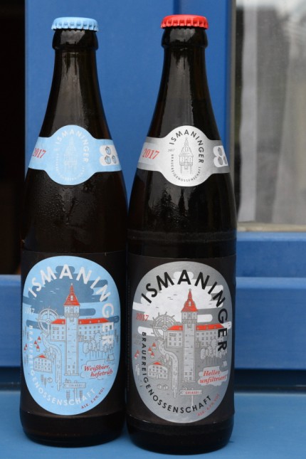 SZ-Serie: Bier von hier, Folge 3: Die Etiketten des Ismaninger Bieres zieren die Wahrzeichendes Ortes.