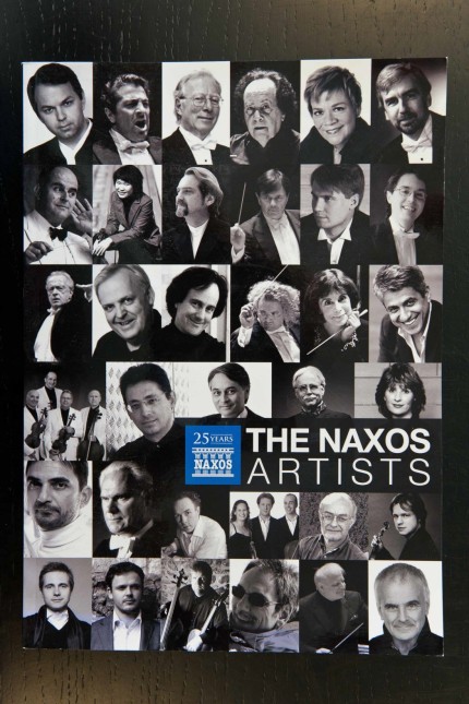 "Naxos": Rund 10 000 Titel listet der Katalog des Klassik-Labels "Naxos" auf.