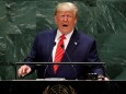 U.S. President Donald Trump addresses the 74th session of the United Nations General Assembly at U.N. headquarters in New York City, New York, U.S.