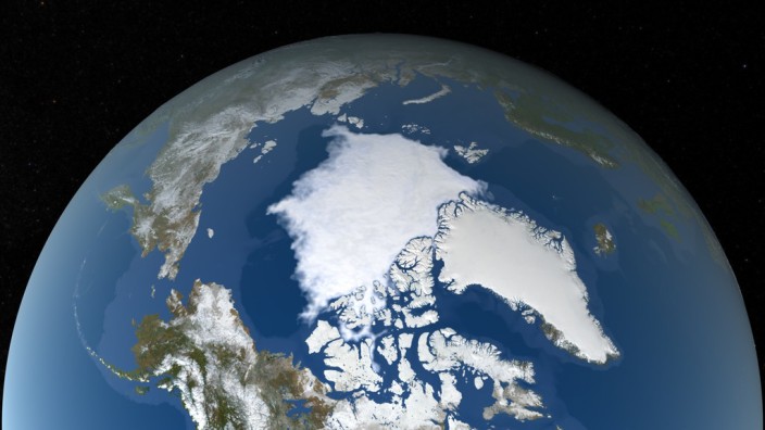 Erderwärmung: Im September erreichte die Ausdehnung des arktischen Meereises den zweitniedrigsten Stand seit Beginn der Aufzeichnungen