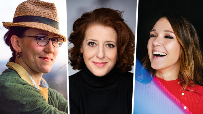 Weibliche Comedians: Martina Schwarzmann, Luise Kinseher und Carolin Kebekus über Humor und Klischees