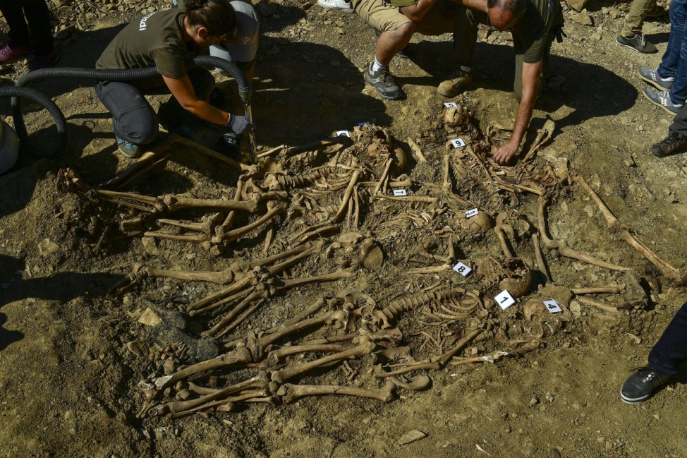 Überreste von Opfern des spanischen Bürgerkriegs gefunden