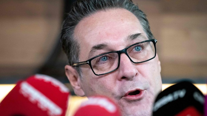Österreich: Der ehemalige FPÖ-Parteichef Heinz-Christian Strache.