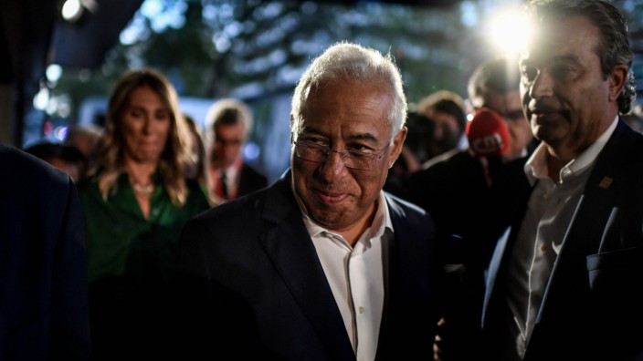 Portugal: Wahlsieger mit den Sozialisten: Ministerpräsident Antonio Costa.