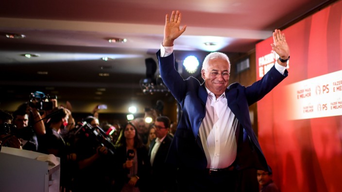 Portugals wiedergewählter Regierungschef: António Costa