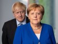 Boris Johnson Meets With Angela Merkel In Berlin