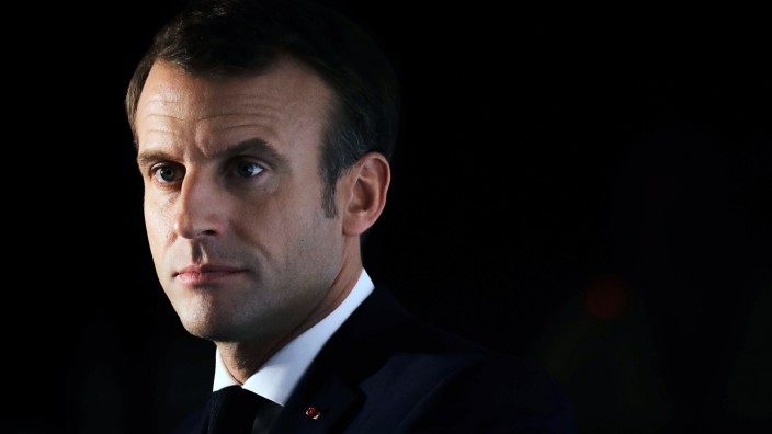 EU-Kommission: Der französische Präsident Emmanuel Macron