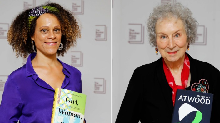Booker-Preis für Atwood und Evaristo: Bernardine Evaristo (links) und Margaret Atwood werden gemeinsam mit dem Booker-Preis 2019 geehrt.