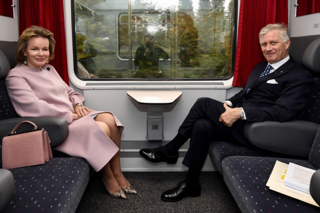 Belgiens Königspaar per Zug zu Staatsbesuch nach Luxemburg