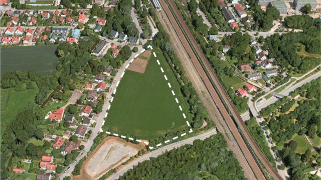 Allach-Untermenzing: Auf einem Acker südlich des S-Bahnhofs Karlsfeld soll die "Hirmerei" entlang der Eversbuschstraße entstehen.