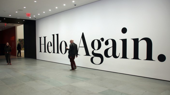 Erneuertes MoMA in New York wird wieder geöffnet
