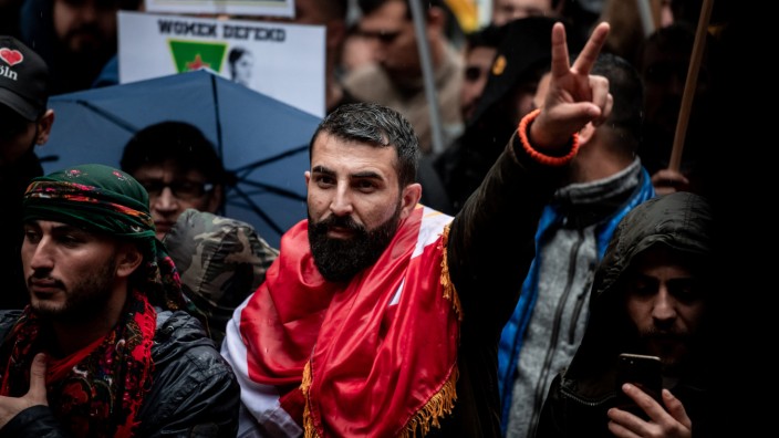 Kurden-Proteste in Köln