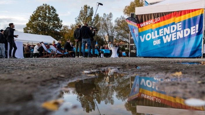 The AfD Campaigns In Thuringia State Elections