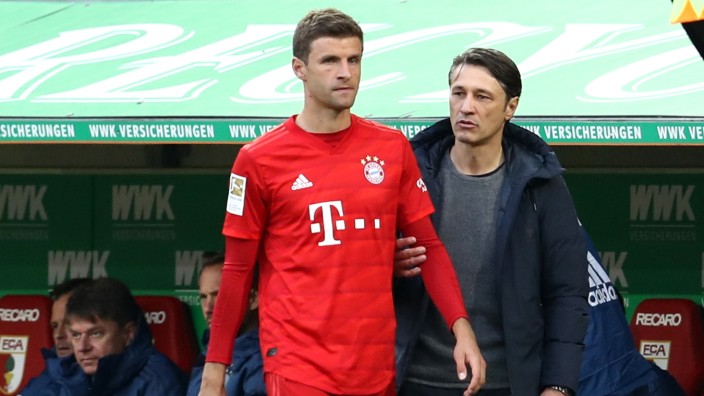 FC Bayern: Schwierige Beziehung: Niko Kovac (rechts) und Thomas Müller.