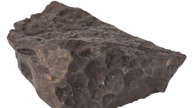 Universum: Frontalansicht des Meteoriten Stubenberg.