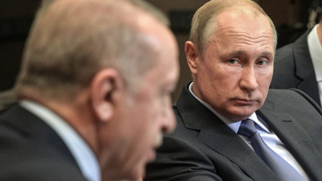 Treffen von Erdogan und Putin in Sotschi
