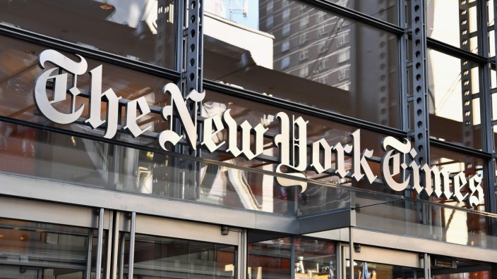Weißes Haus: Das Verlagsgebäude der New York Times.