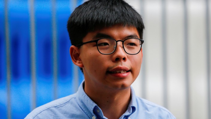 Hongkong: Aktivist Joshua Wong im Oktober 2019