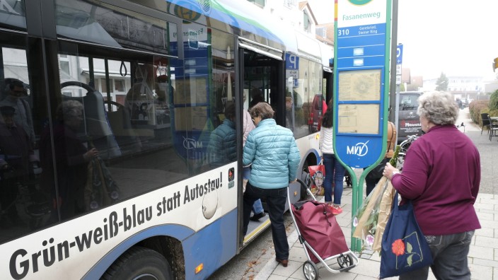 Bus MVV 365-Euro-Ticket Schüler Auszubildende