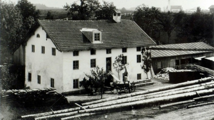 Kriminalgeschichte: Das Opfer Leonhard Eder arbeitete auf diesem Hof in Bachmehring bei Wasserburg am Inn.