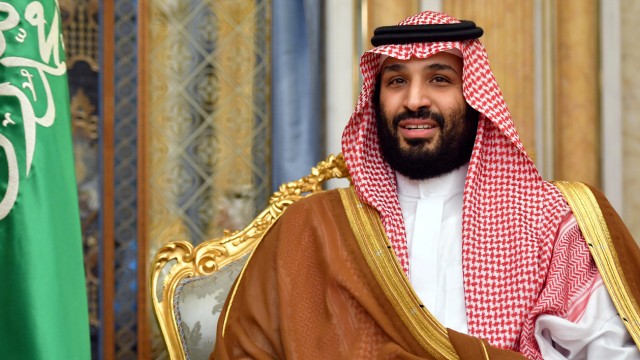 Saudi-Arabien: Aktivistinnen, die ein Ende des Vormundschaftssystems der Männer fordern, tritt er mit brutaler Repression entgegen: der saudische Kronprinz Mohammed bin Salman 2019.