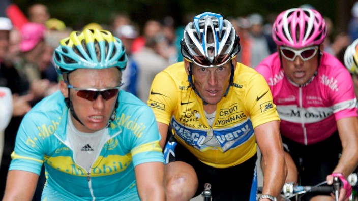 Tour de France - 8. Etappe -Armstrong Ullrich Winokurow