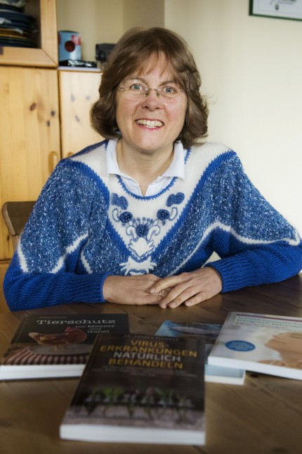 Taufkirchen, Portrait Andrea Flemmer, Biologin, die mehrere Bücher geschrieben hat