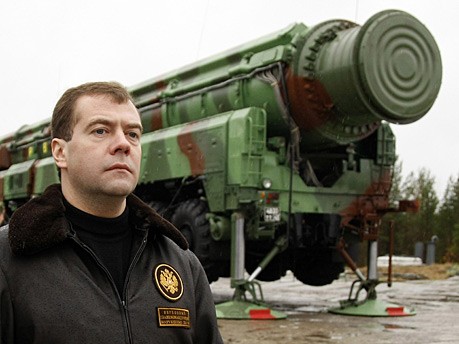 medwedjew Topol rakete atomwaffen russland reuters
