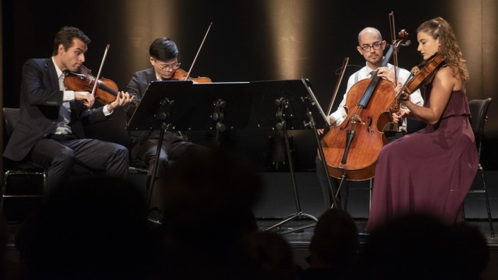 Pullach, Bürgerhaus, Klassik-Konzert Dover Quartet, Foto: Angelika Bardehle