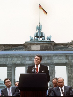 Reagan, Kohl, jenninger Berlin, Rede, gorbatschow, tear down this wall
