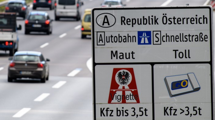 Österreich will Autobahnabschnitte in Grenznähe von Maut befreien