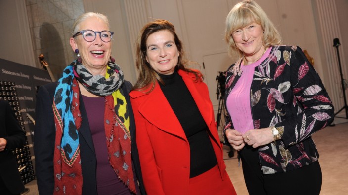 Frauen in Aufsichtsräten: Alle drei waren oder sind Aufsichtsrätinnen in großen Unternehmen: Beate Heraeus, Ann-Kristin Achleitner und Manuela Rousseau (v.l.).