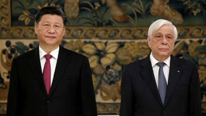 Chinas Präsident Xi Griechenland