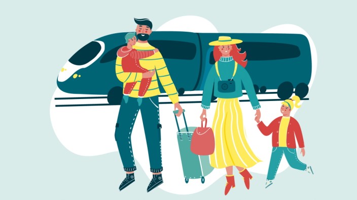 Reisen ohne Flug: Wer mit Kindern ohne Auto Urlaub macht, muss sich auf Fragen gefasst machen - manchmal mit einer Spur von Mitleid in der Stimme, fast immer mit Unverständnis.