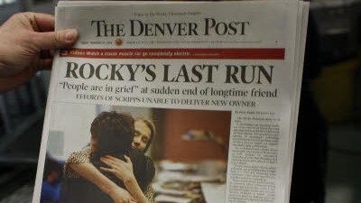 USA: Zeitungssterben: Die "Denver Post" berichtet über das jähe Aus der "Rocky".