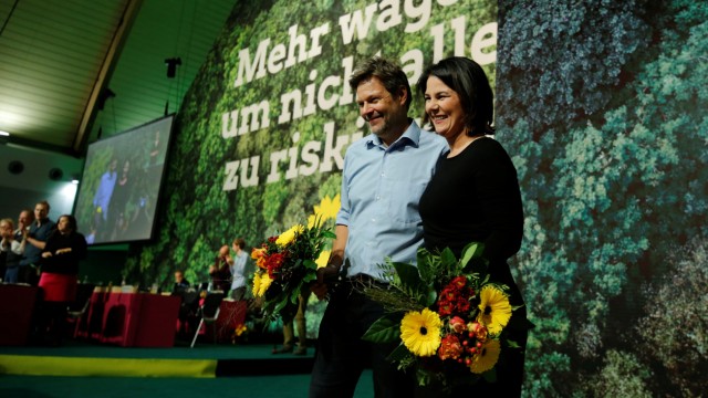 Germany's Green Party delegates conference in Bielefeld