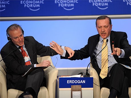 Moderator, Tayyip Erdogan; AFP