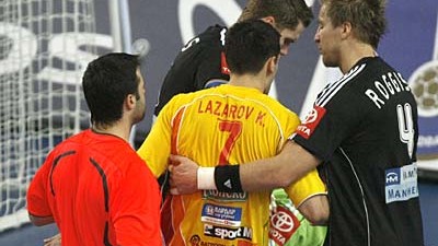 Handball-WM in Kroatien: Im Spiel zwischen Deutschland und Mazedonien ging es teilweise ruppig zu.