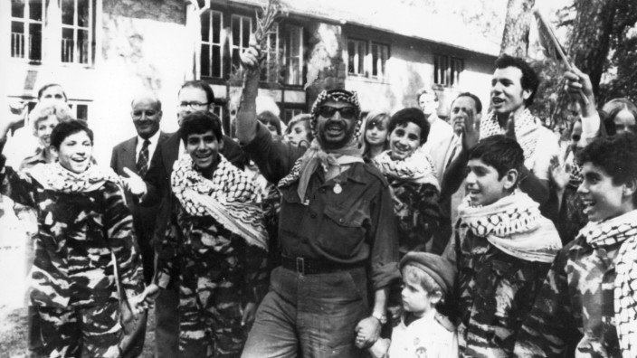 Jassir Arafat in der DDR, 1974