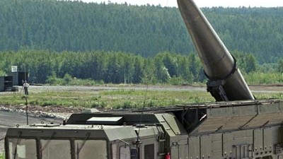 Russland: Reaktion auf Obama: Eine Iskander-Rakete.