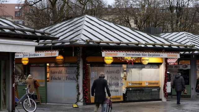 Feinkosthändler: Das offizielle Stammhaus des Münchner Feinkosthändlers ist auf dem Viktualienmarkt.