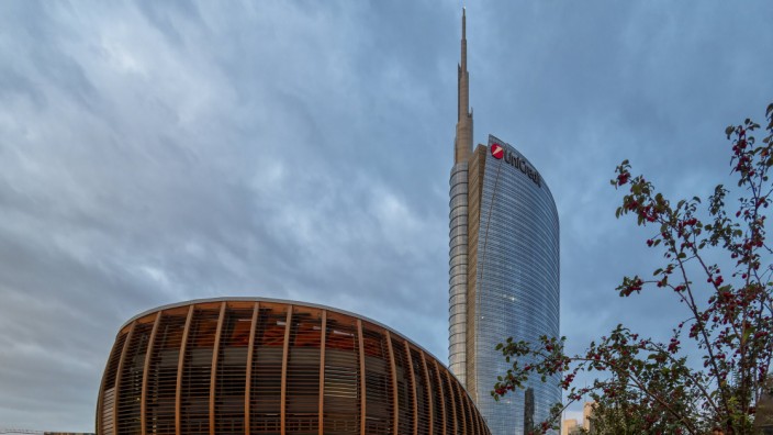 Bankengewinne: Die italienische Unicredit mit Hauptsitz in Mailand meldete den höchsten Nettogewinn seit fast fünf Jahren.