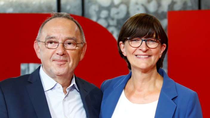 FILE PHOTO: Germany's SPD presents leadership candidates in Saarbruecken