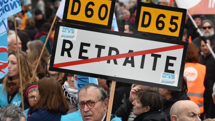 Frankreich: Proteste, Proteste: In Frankreich gehen immer mehr Bürger auf die Straße, hier eine Demonstration 2018 in Brest.